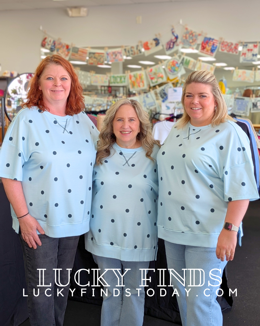 Lovely Outlook Polka Dot Top D1726