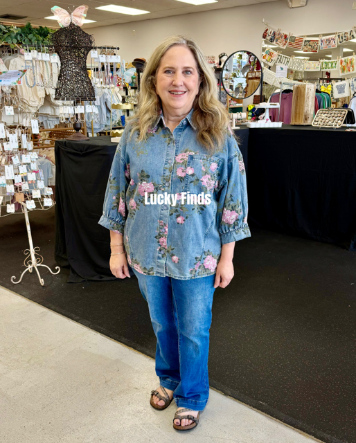 Forever Vintage Denim Top D1731