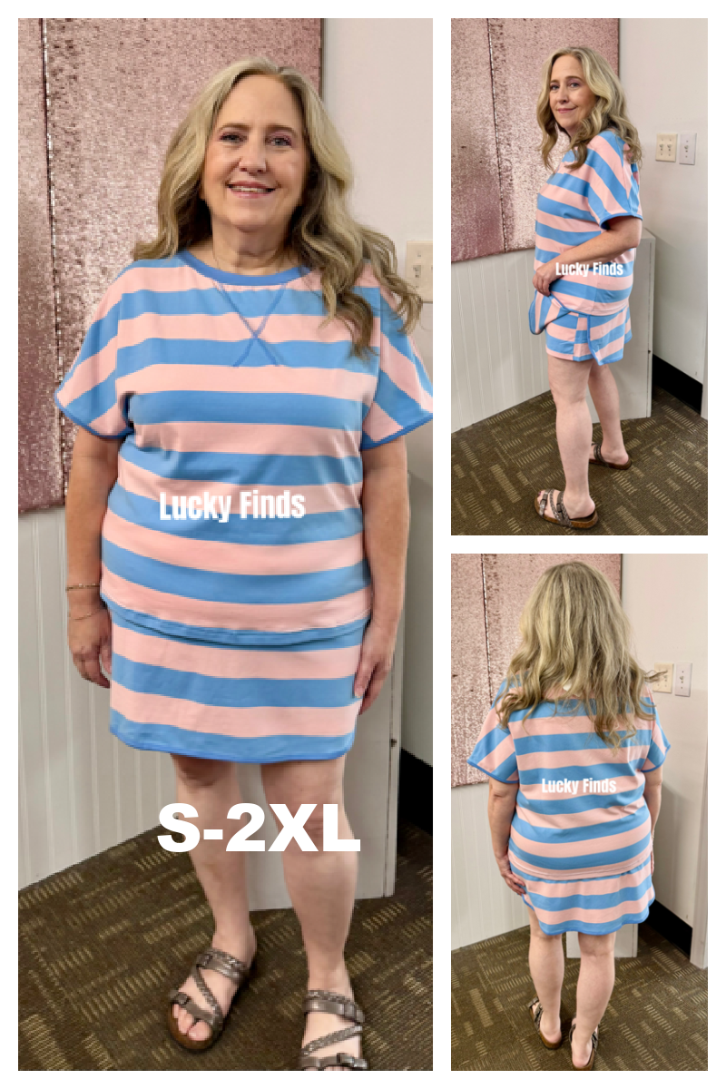 Jersey Boardwalk Skort Set D1743