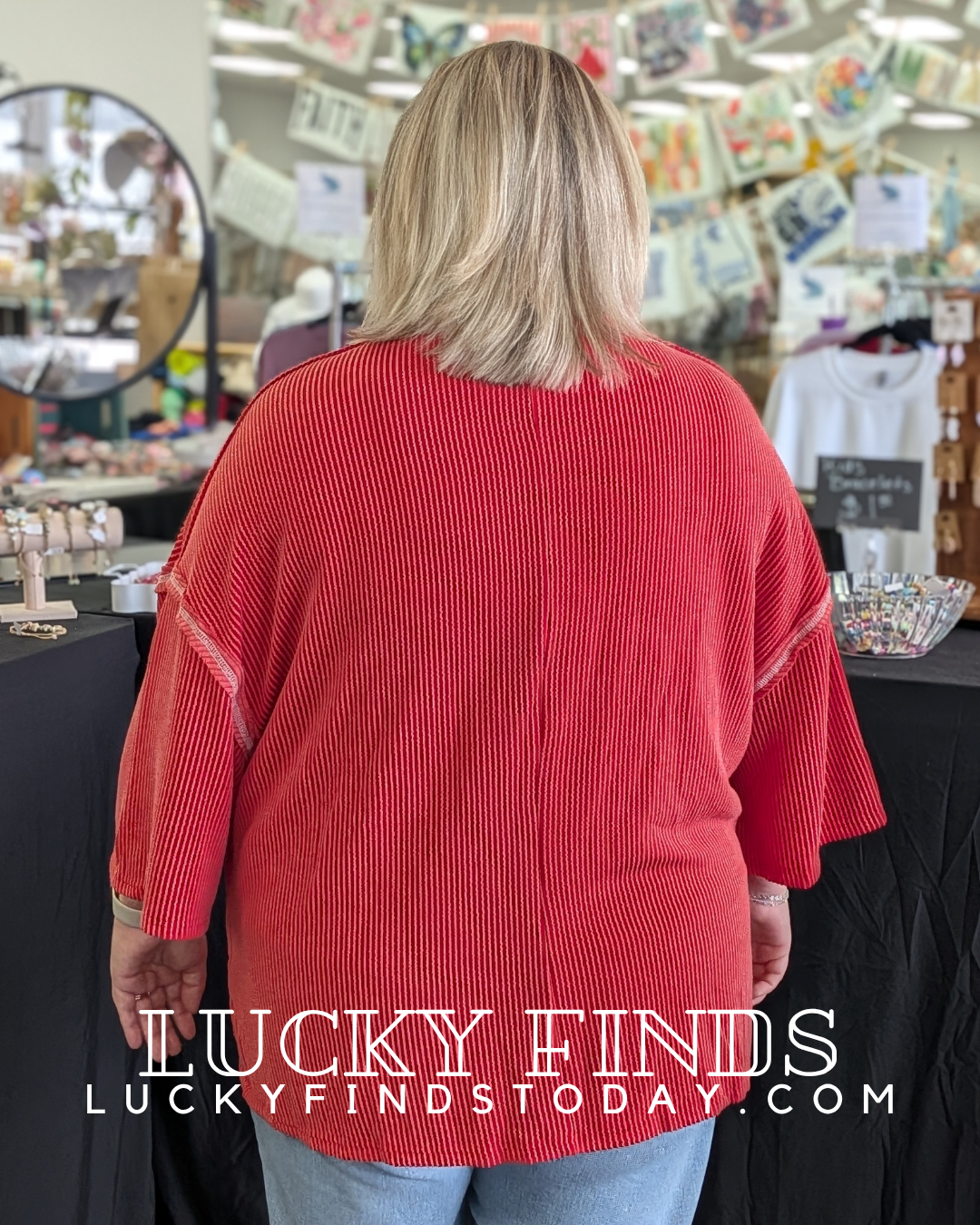 Simple & Comfy Curvy Top  D1751