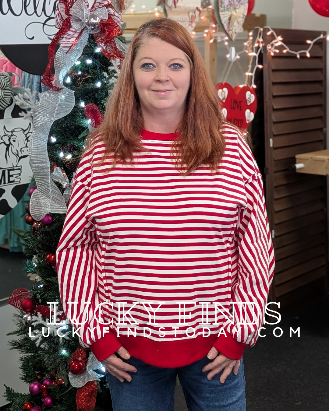 Find Love Casual Striped Top D1763