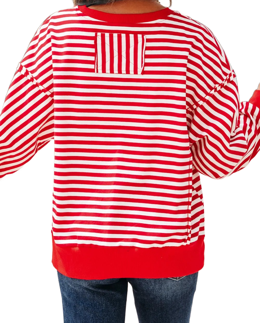 Find Love Casual Striped Top D1763