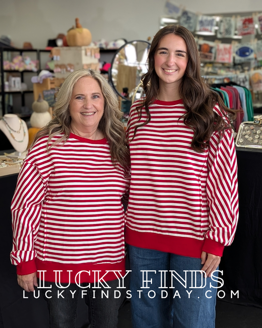 Find Love Casual Striped Top D1763