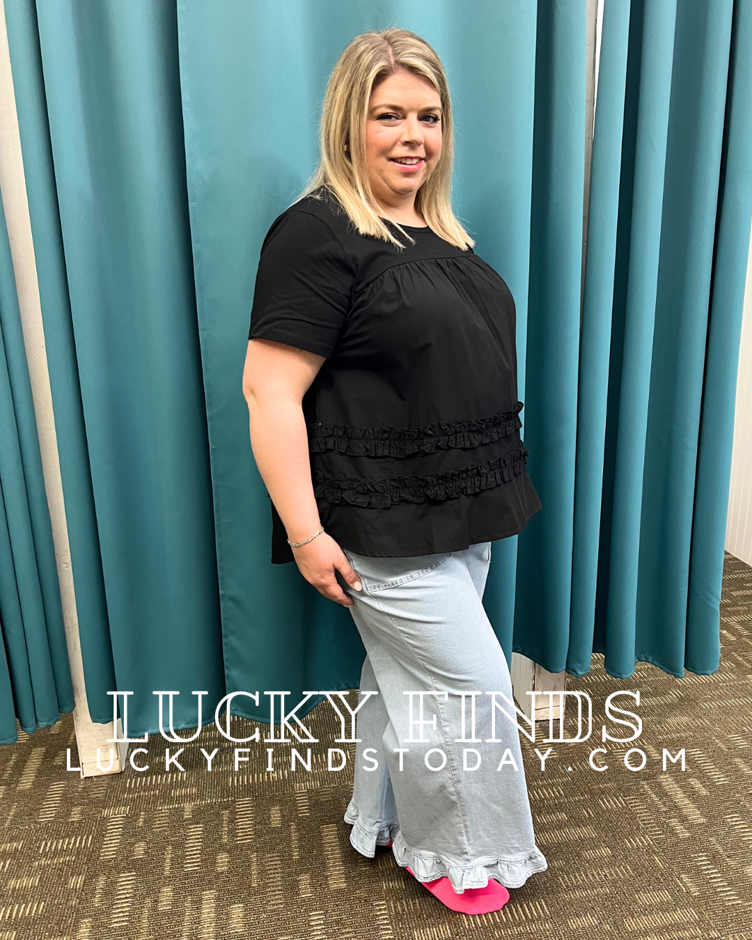 Come To Me Curvy Top W311