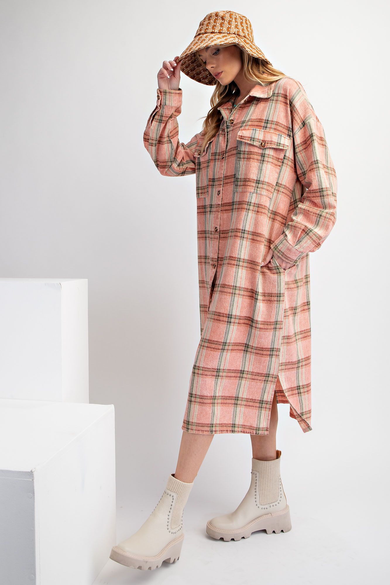 Coastal Easel Long Dress P349