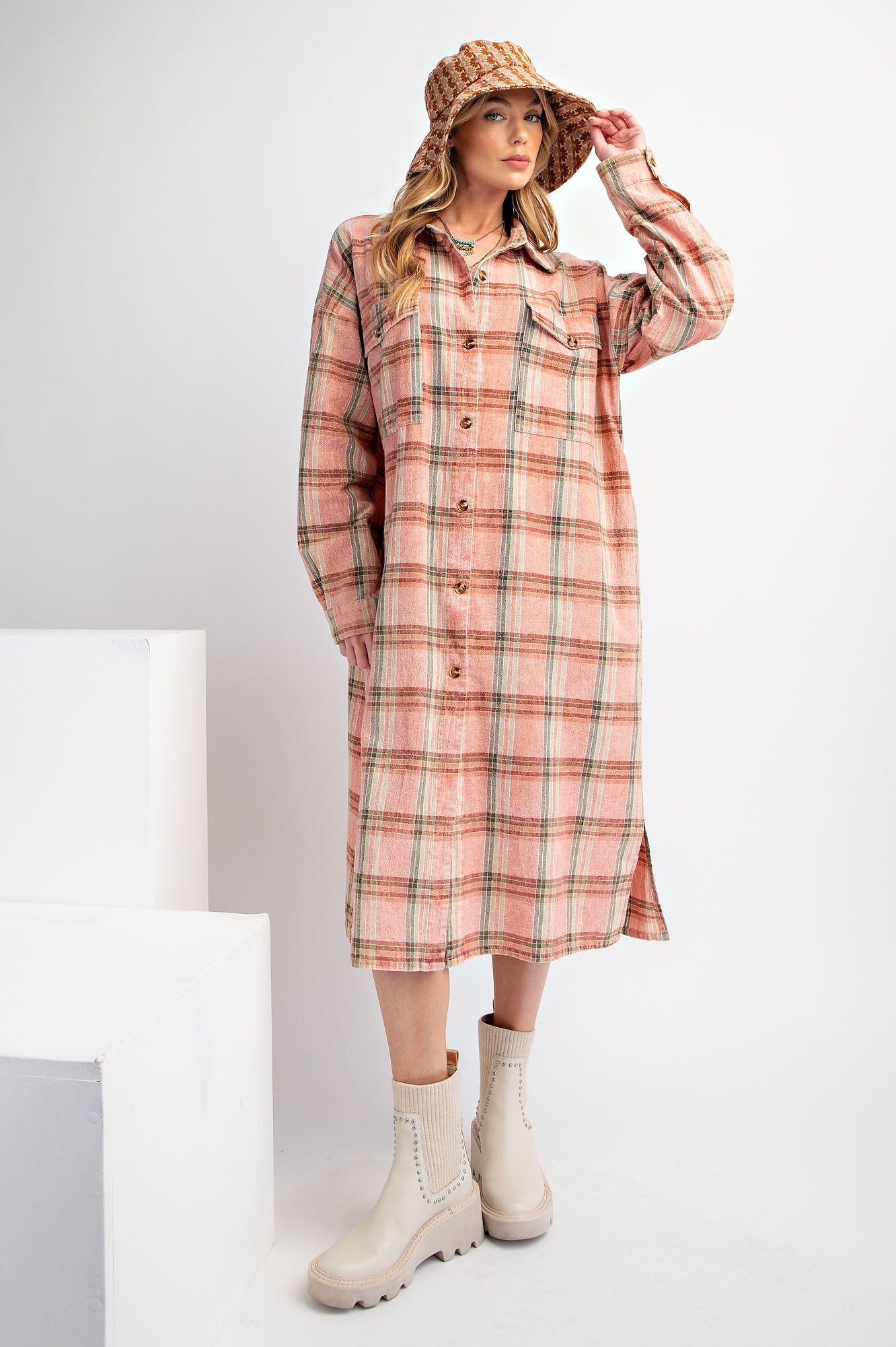 Coastal Easel Long Dress P349