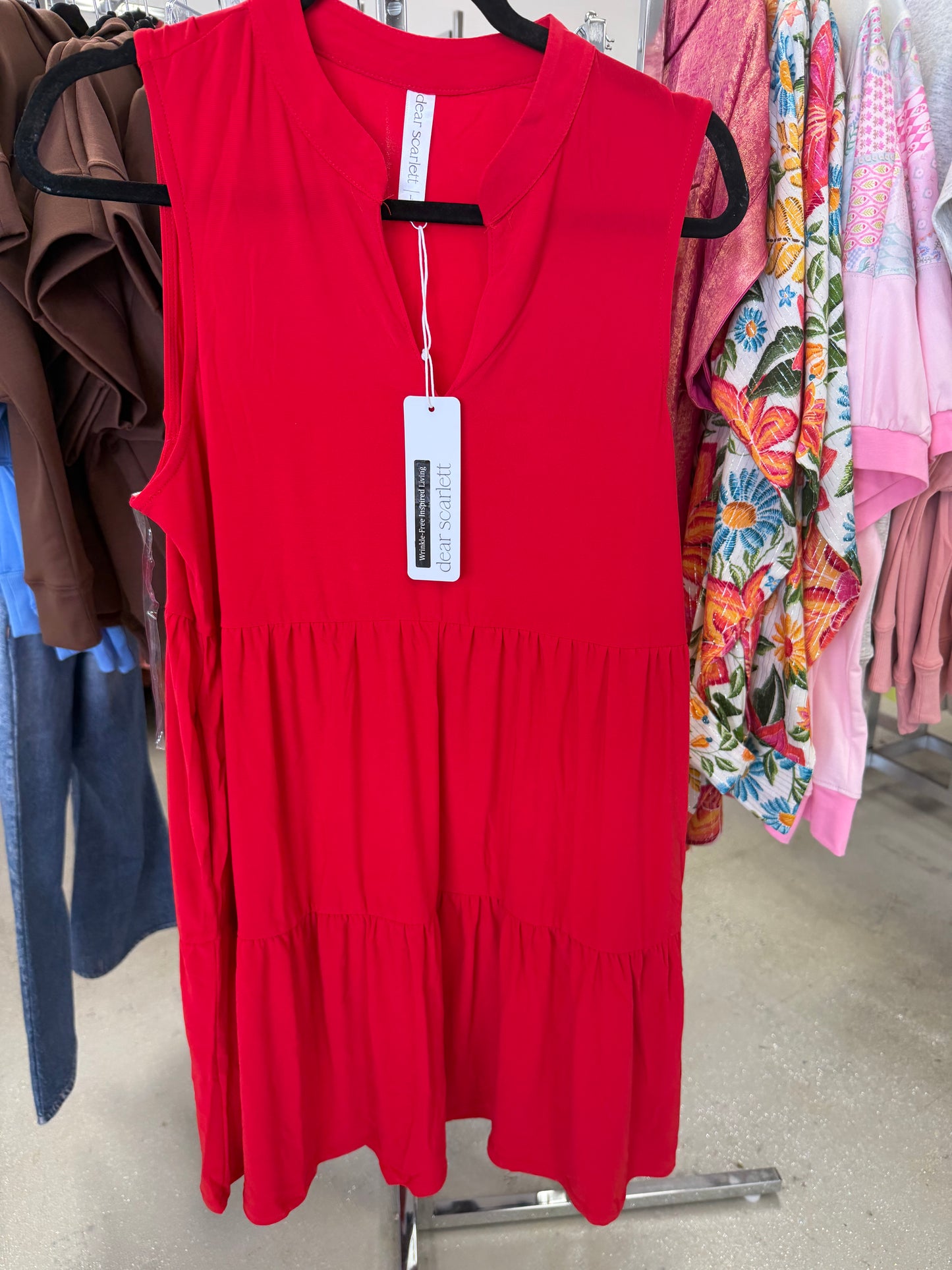 Dear Scarlett Sleeveless Dress A282 Final Sale