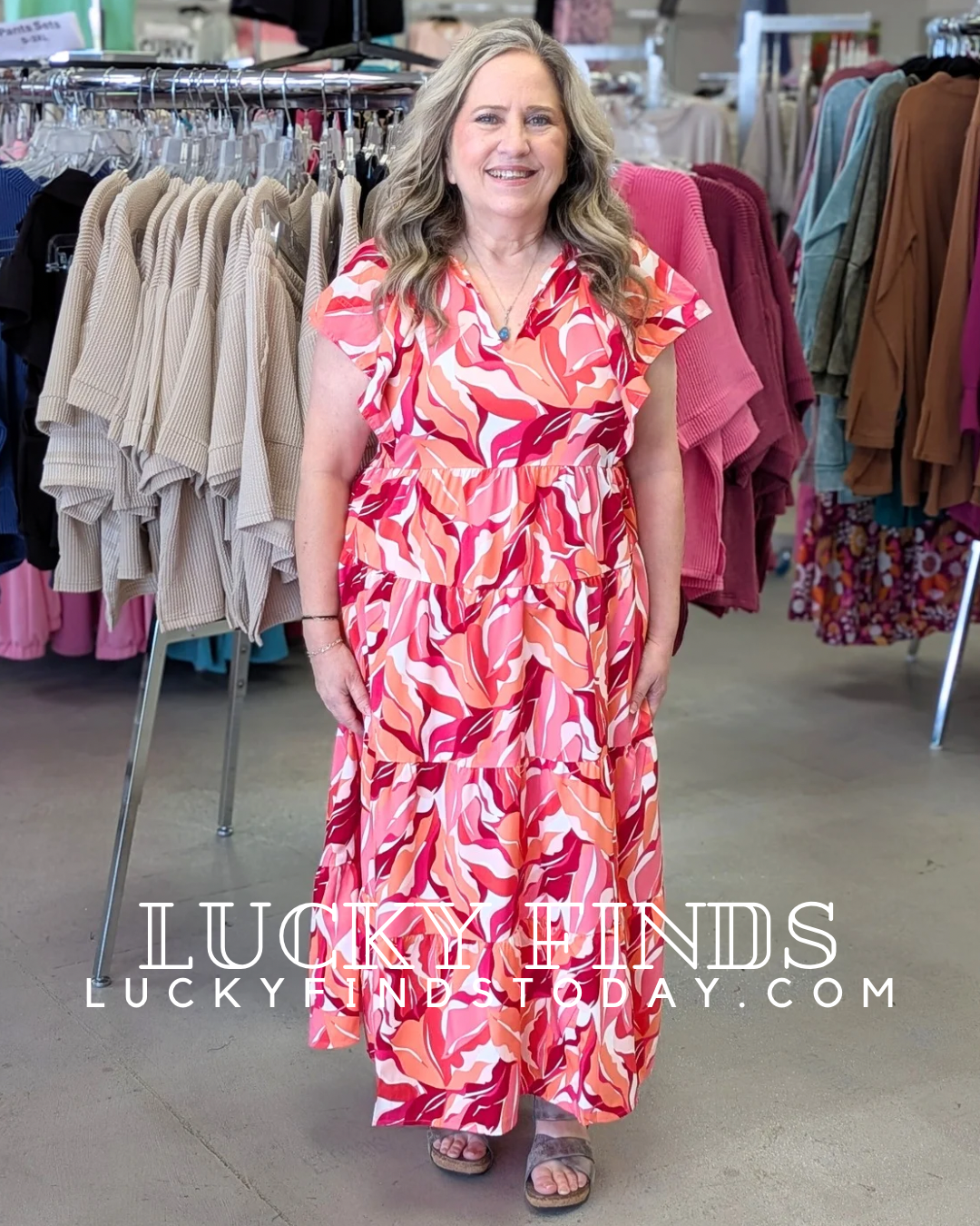 Spring Summer Umgee Maxi Dress P479