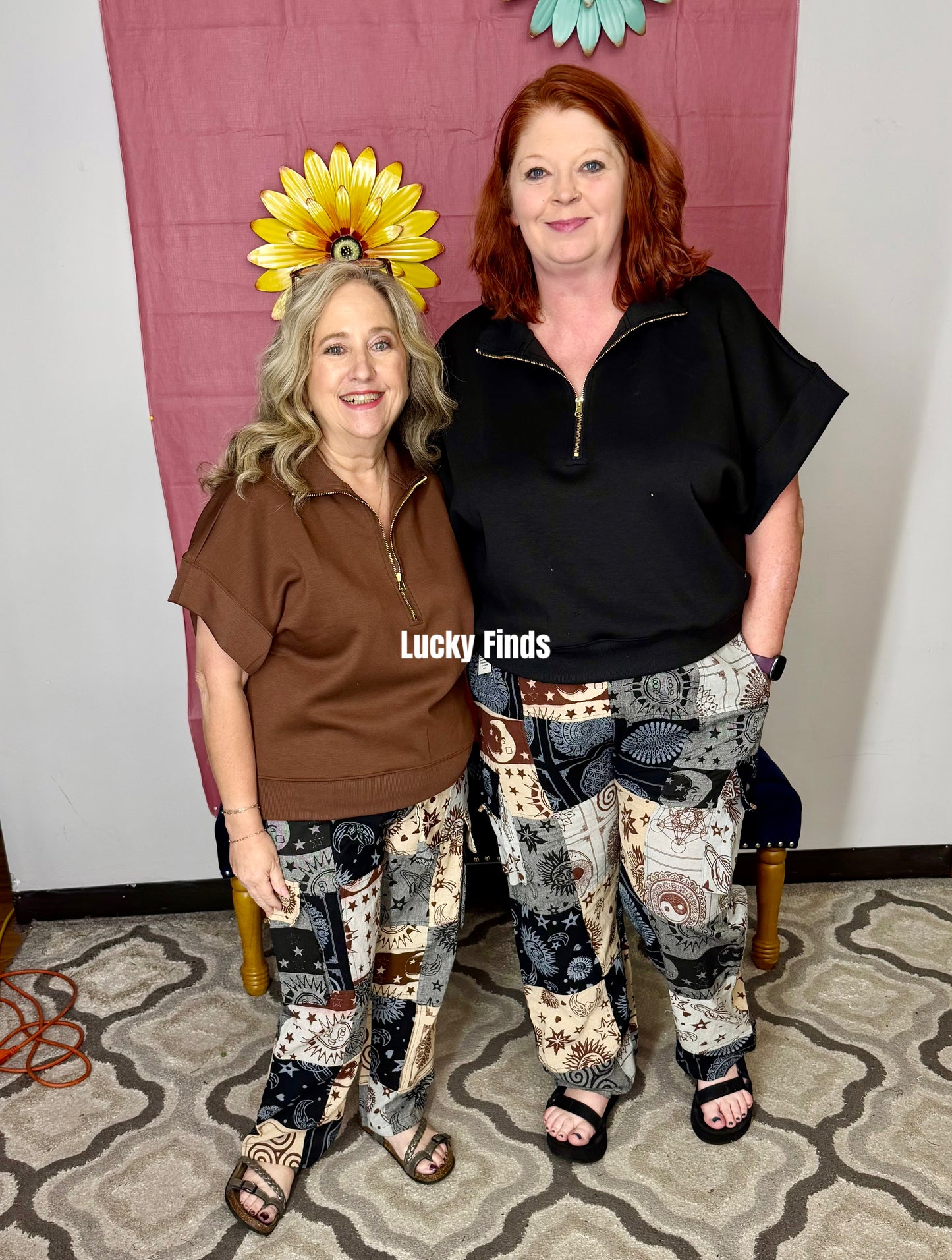 Fancy Celestial Patchwork Pants A316
