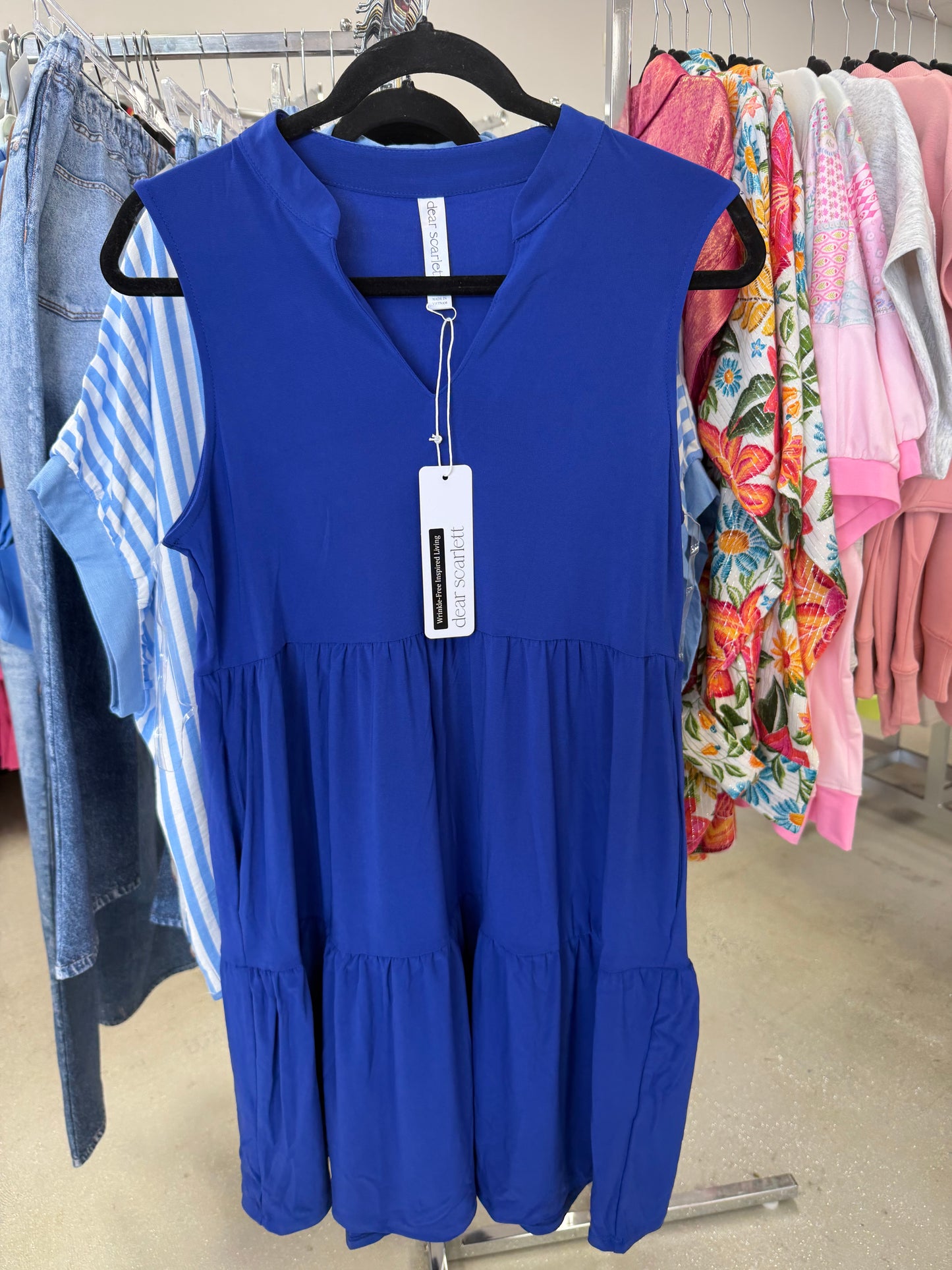 Dear Scarlett Sleeveless Dress A282 Final Sale