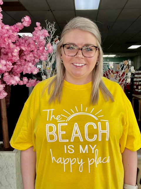 The Beach is My Happy Place T Shirt CP210