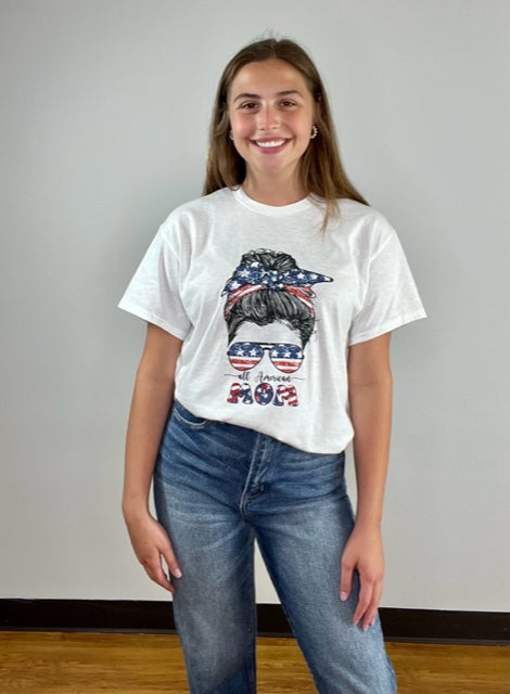 American Mom T Shirt CP224