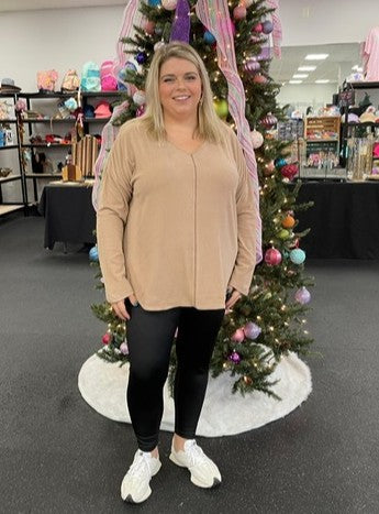 It's Your Way Curvy Top W286