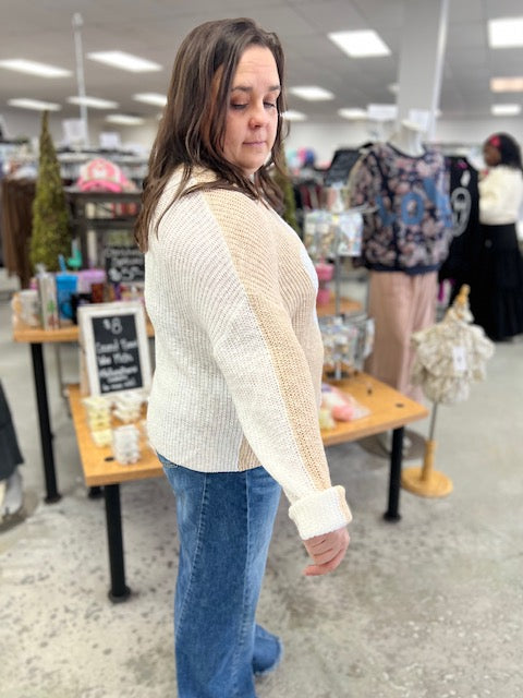 Fancy Heart Knit Top W308