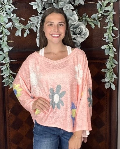 Sweet Daisy Knit Top P226