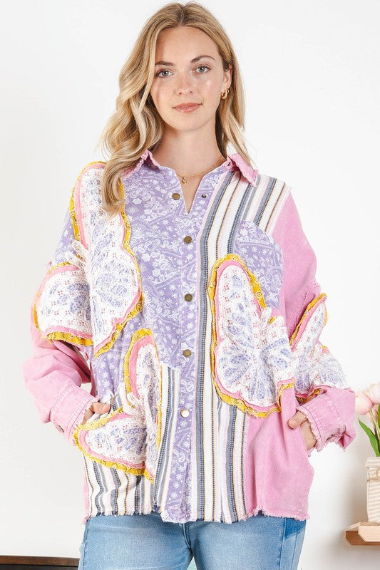 Love of Butterfly Shacket P307