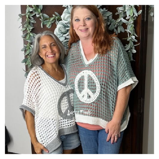 Peace Princess Knit Top P280