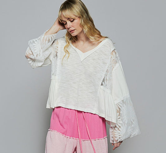 Imagine My POL Lace Top P301