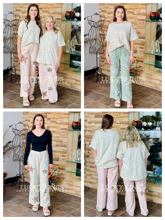 Trendy POL Star Patch Jeans P316