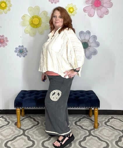 Umgee Peace Lace Pants P425A