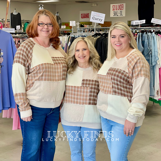 Cozy Easel Patchwork Top P356