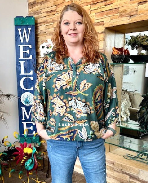 Rocking It Umgee Curvy Top P360
