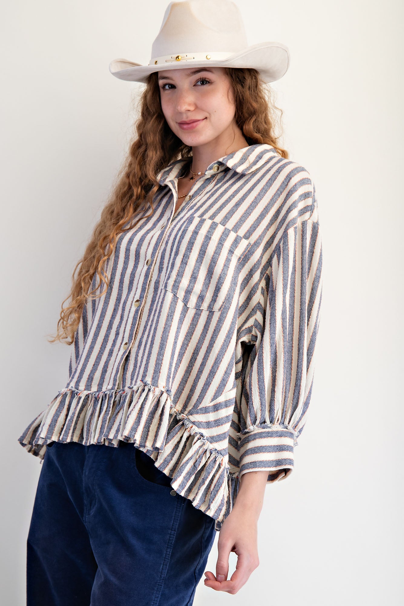 It's Fancy Easel Linen Top P366
