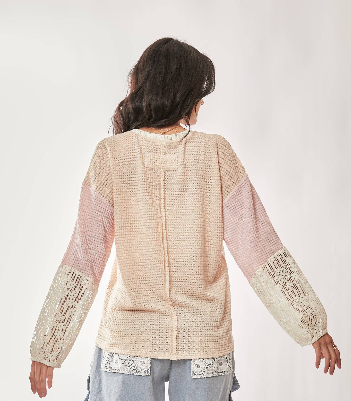 Lace & Floral Lover Top P387