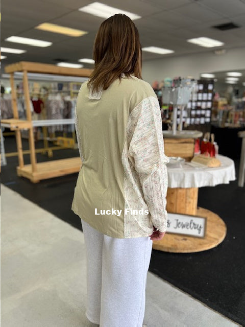 Simple But Sweet Patchwork Top P392