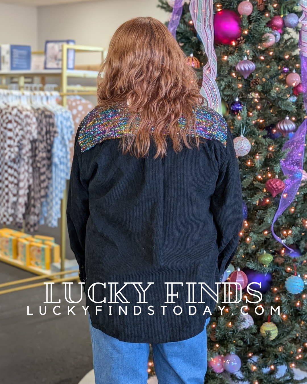 Fun Umgee Sequin Shacket P395