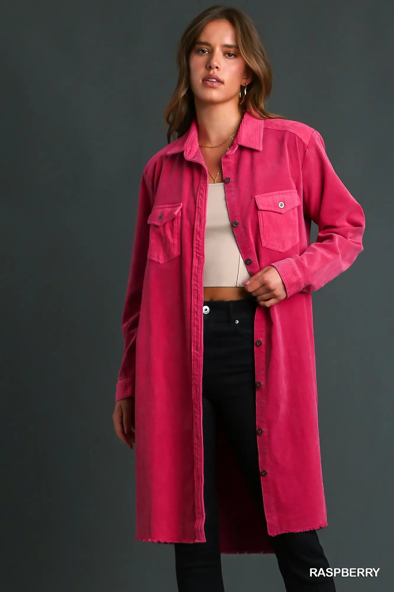 Enchantment Umgee Shirt Dress P404