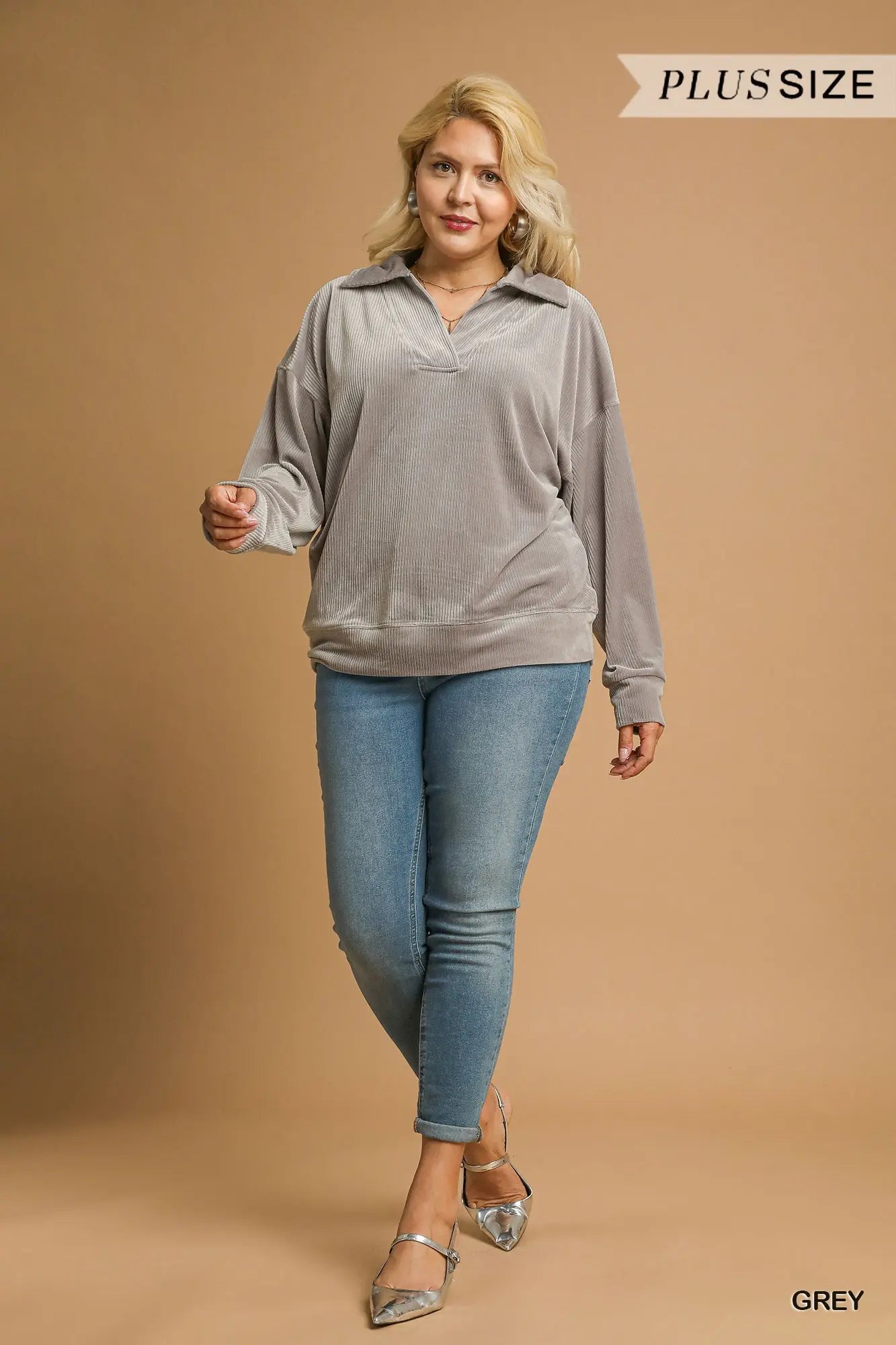 Take Me Umgee Curvy Top P411