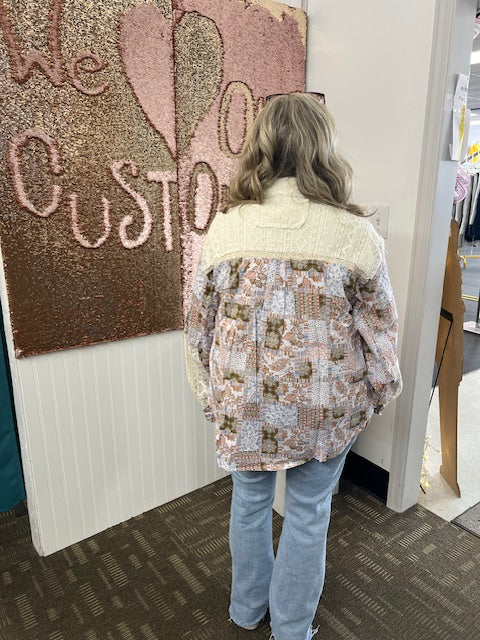 Crochet Contrast POL Top P415