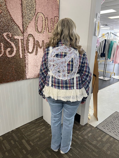 It's Crochet Peace POL Top P416