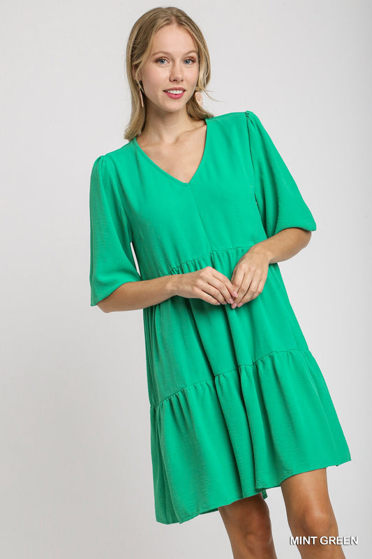 Elegant Umgee Tiered Dress P423