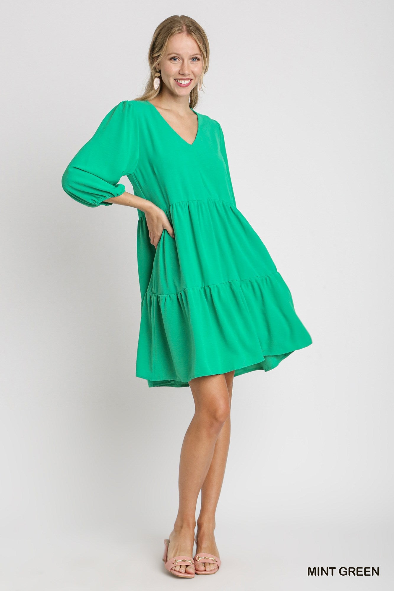 Elegant Umgee Tiered Dress P423