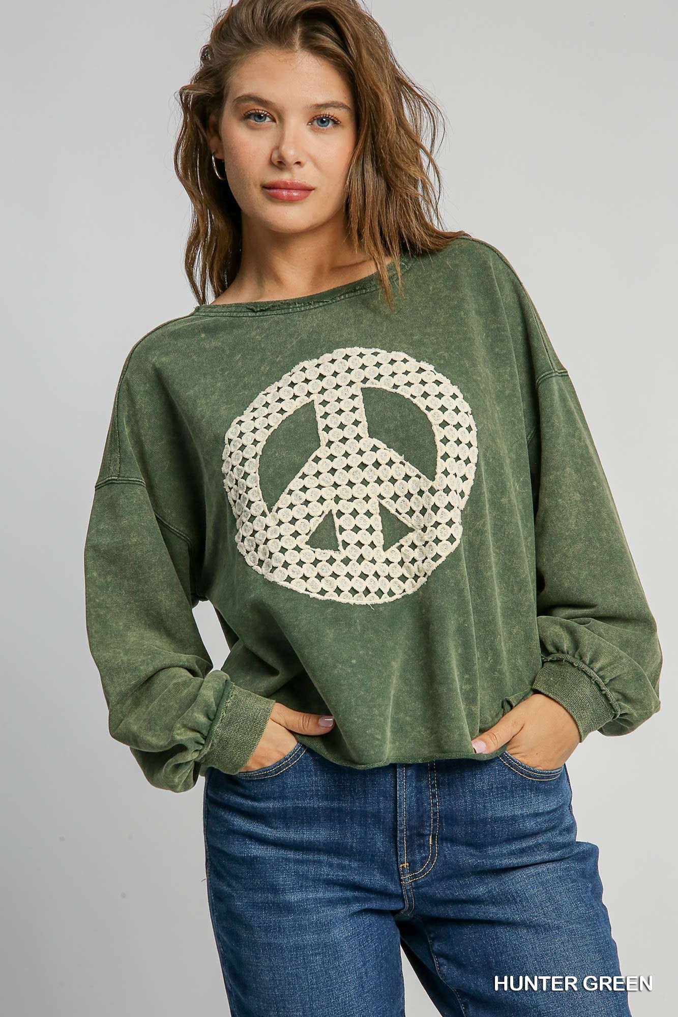 Umgee Peace Lace Top P424