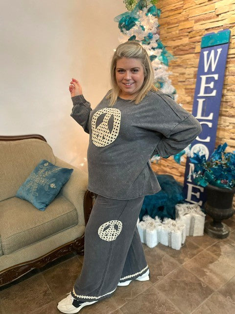 Umgee Peace Lace Pants P425A