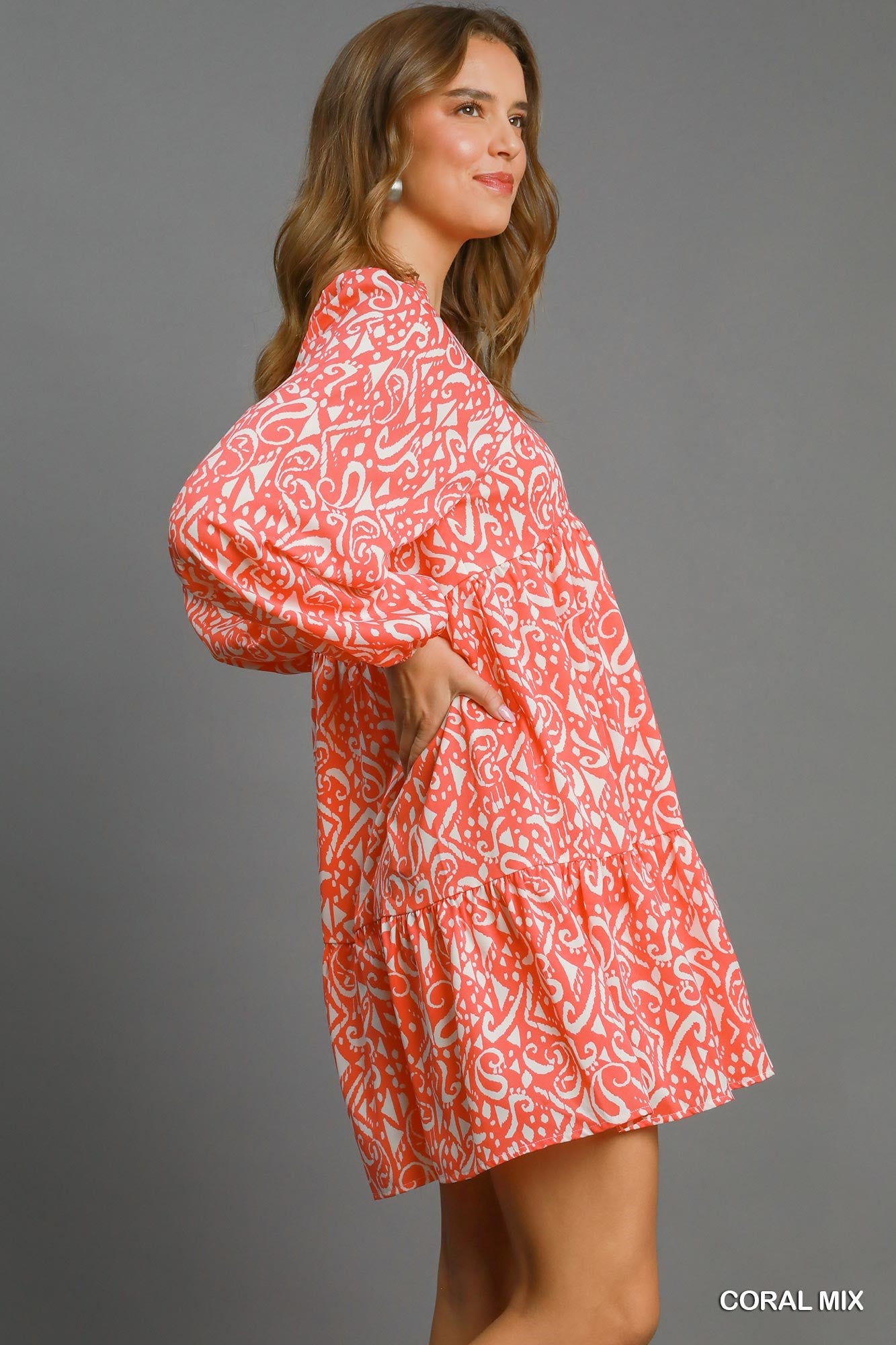 Umgee Multi Tiered Dress P431