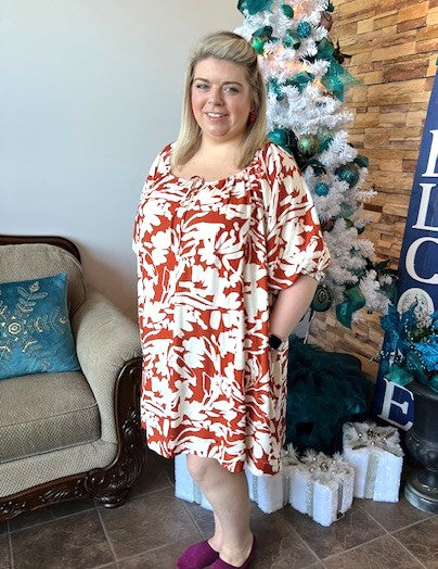 Grace Filled Umgee Curvy Dress P432