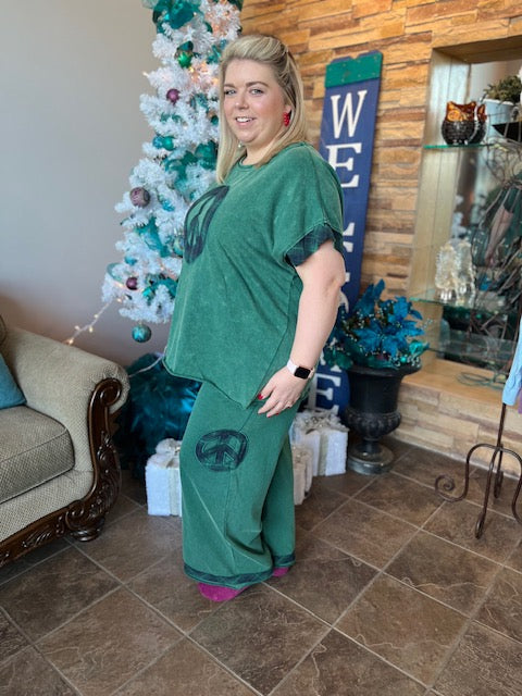 Peace Day Umgee Pants P434A