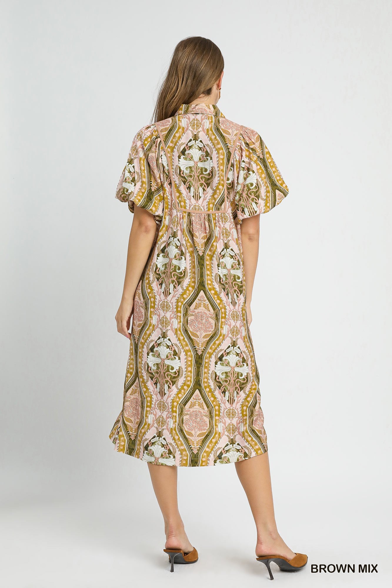 Sweet Umgee Midi Dress P525