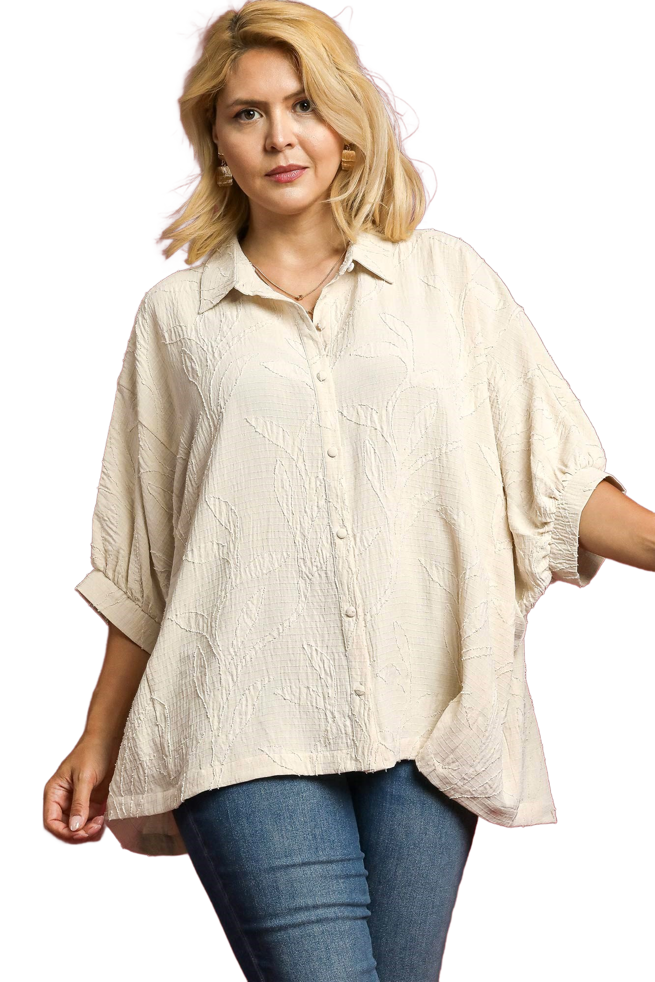 Monday Morning Umgee Curvy Top P438