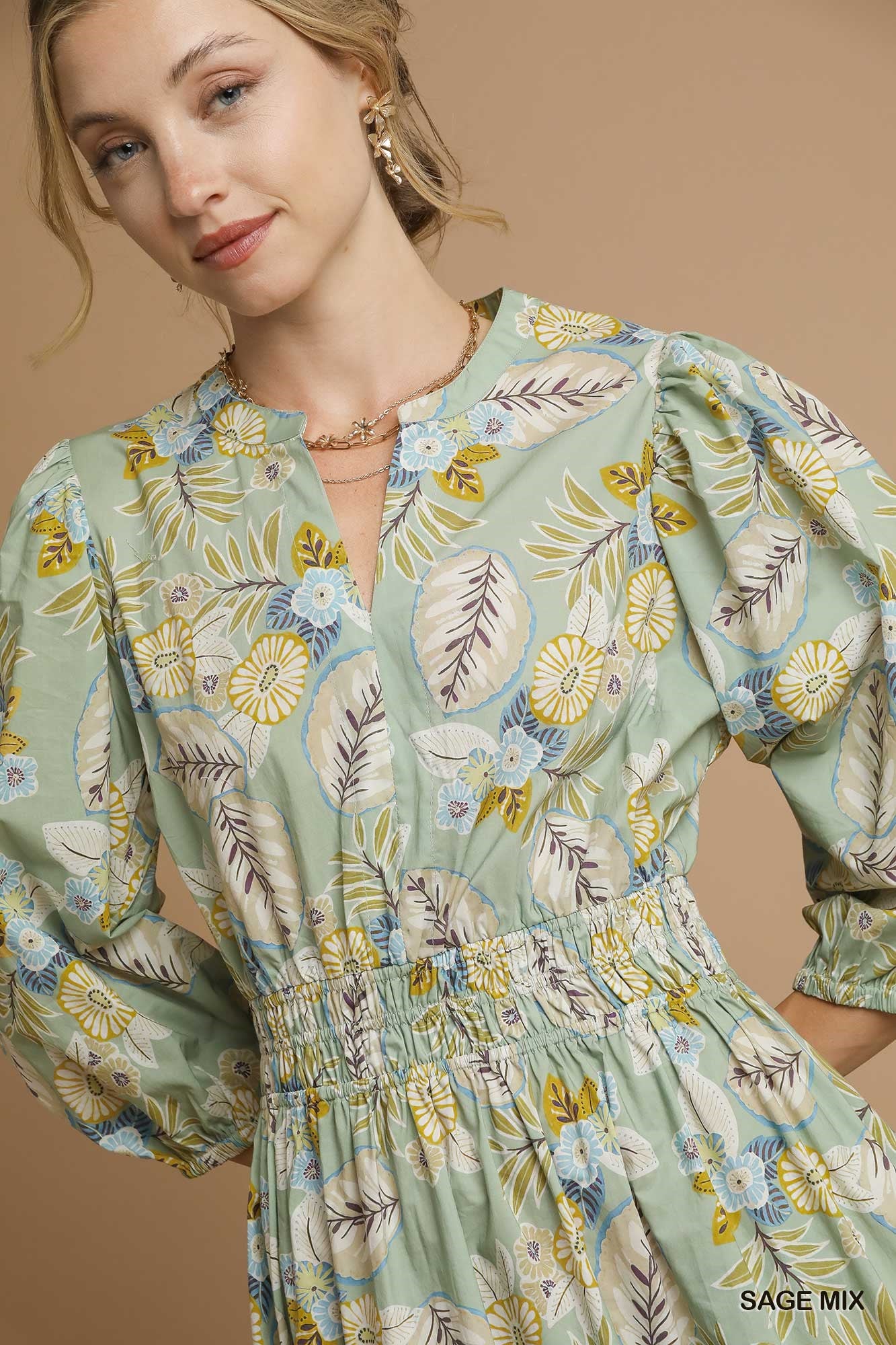 Loving You Umgee Midi Dress P440