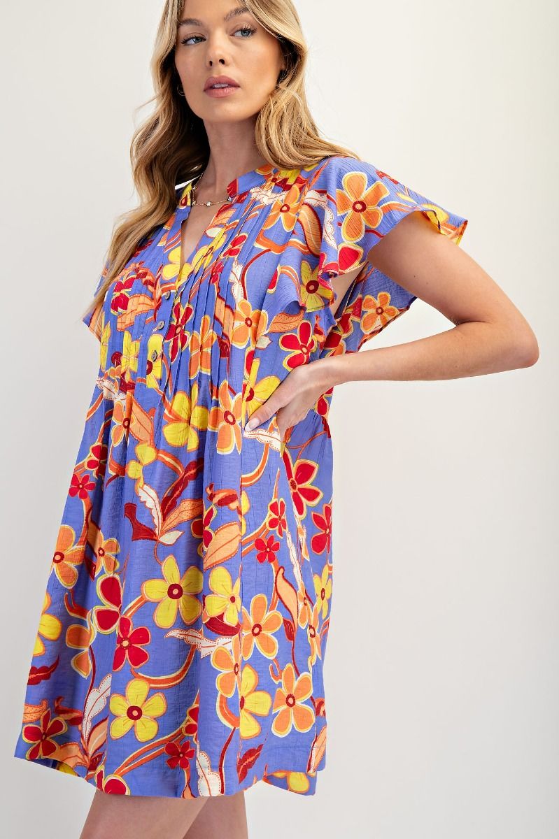 Peach Blossom Easel Dress P455