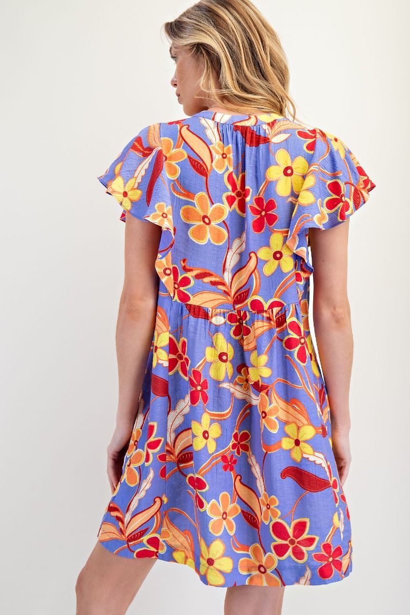 Peach Blossom Easel Dress P455