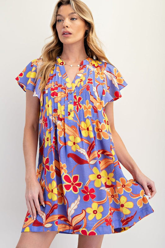 Peach Blossom Easel Dress P455