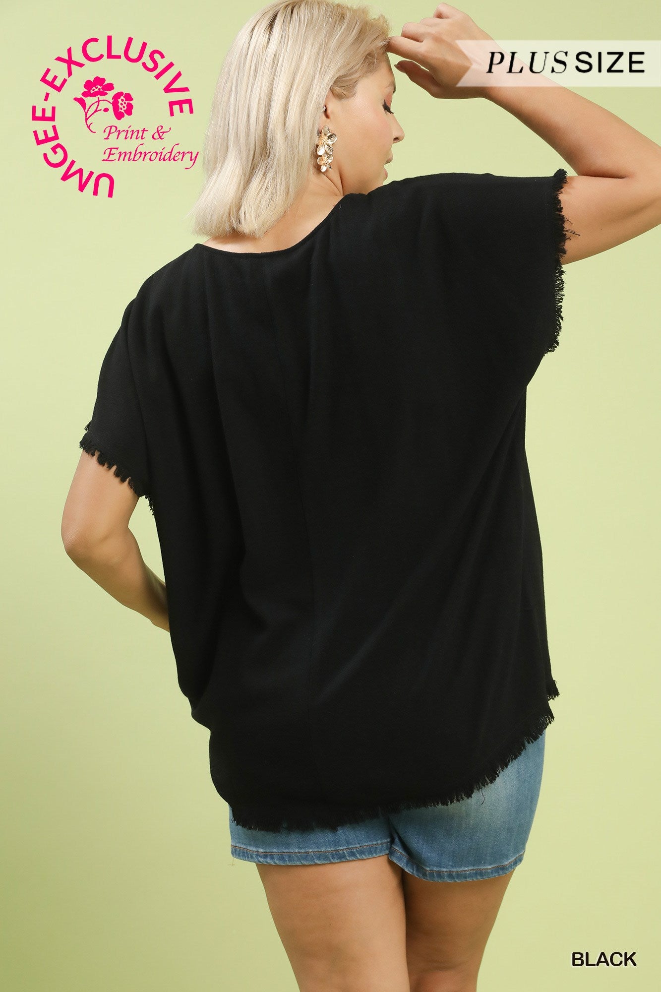 Eyes On You Umgee Curvy Top P460