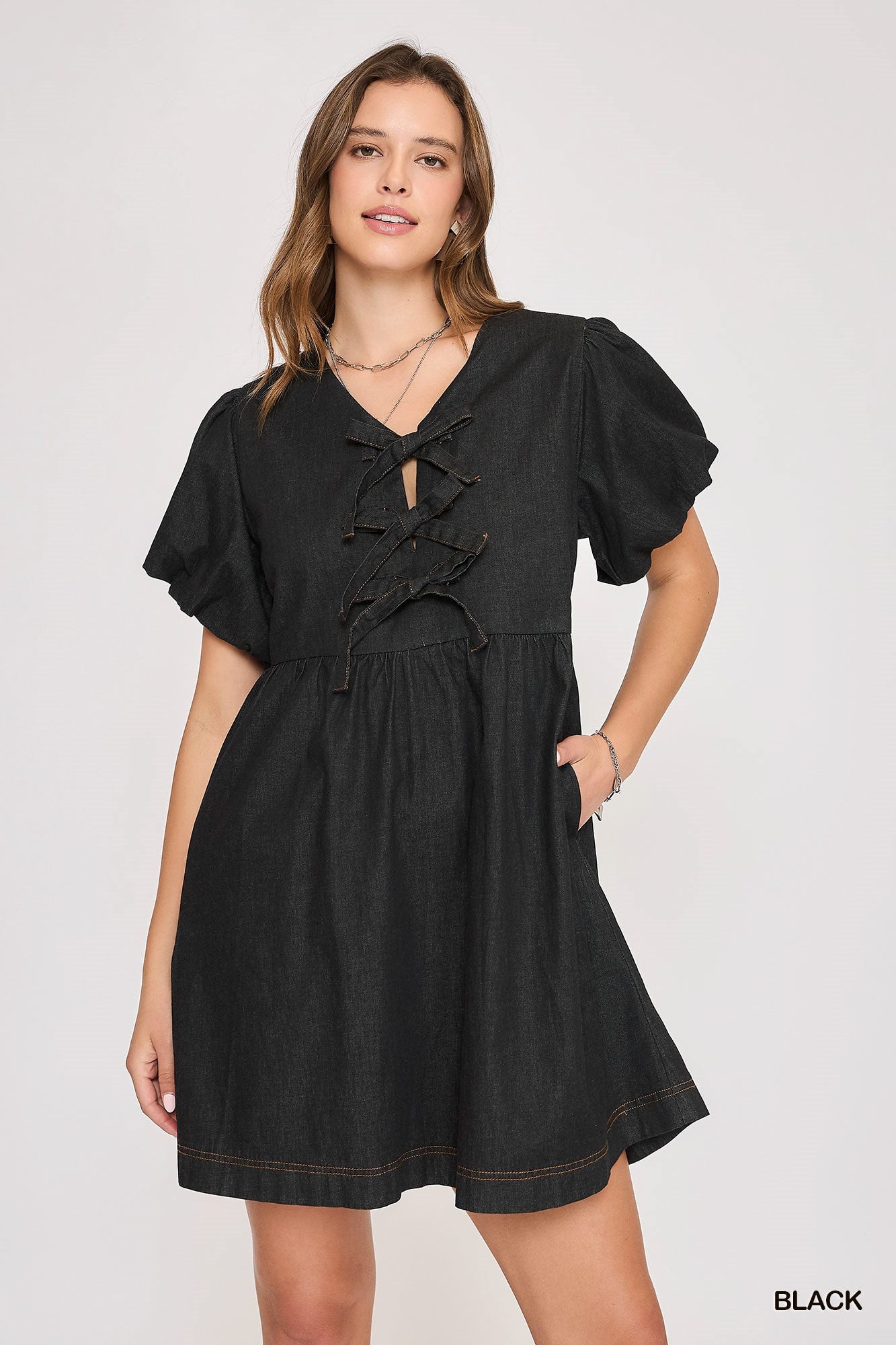 Vintage Umgee Denim Dress P467