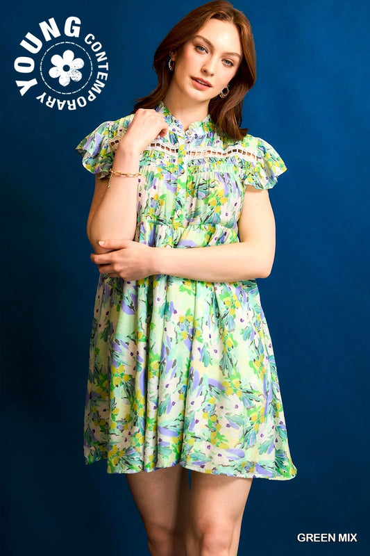 Sweet Umgee Babydoll Dress P499